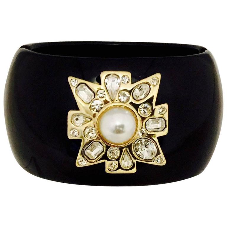 Collectible Kenneth Lane Maltese Cross Cuff at 1stDibs