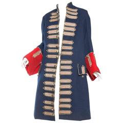 Phenomenal Antique French Opera Costume Military Coat 10