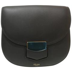 Celine Unworn Black leather shoulder bag