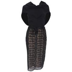 £1550 Roland Mouret Avalon Lace 3 Way Dress UK 10  