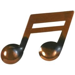 Rebajes Music Note Brooch