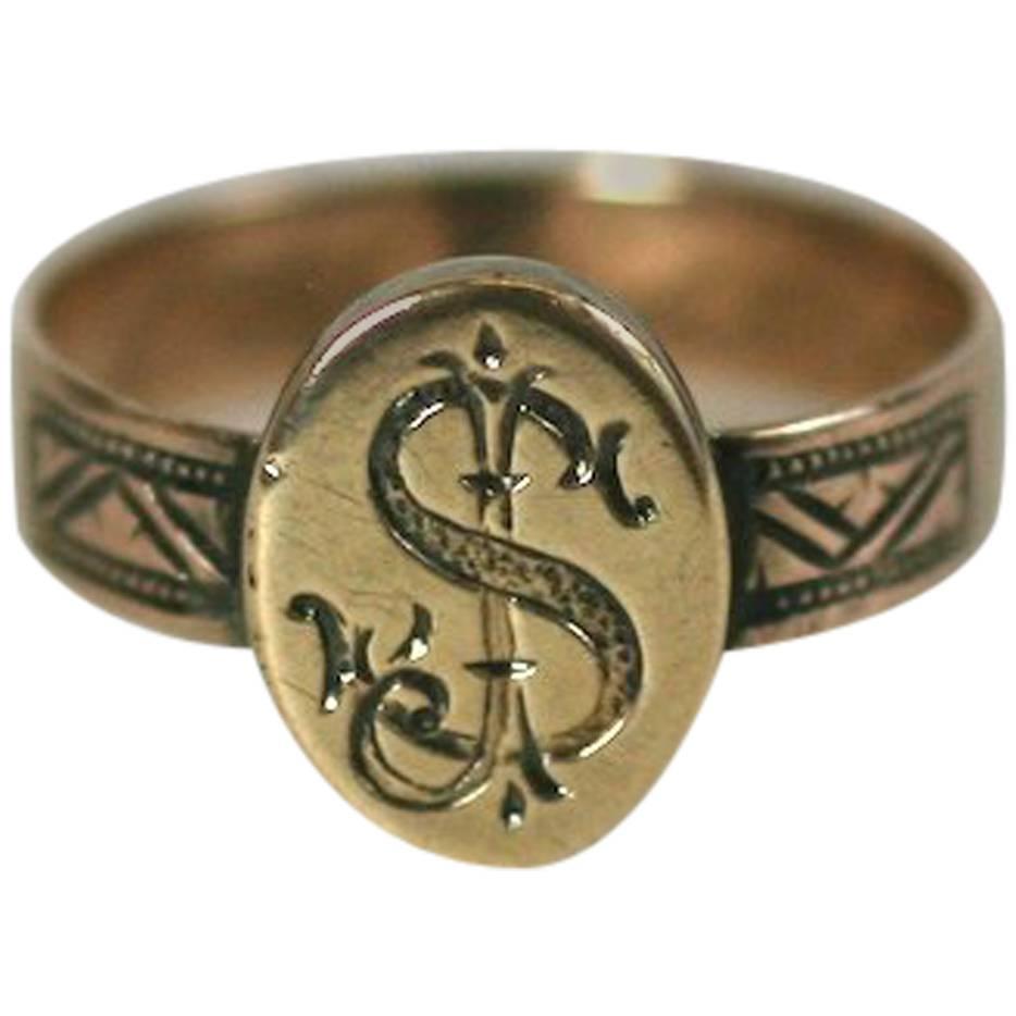 Attractive Victorian Signet Ring