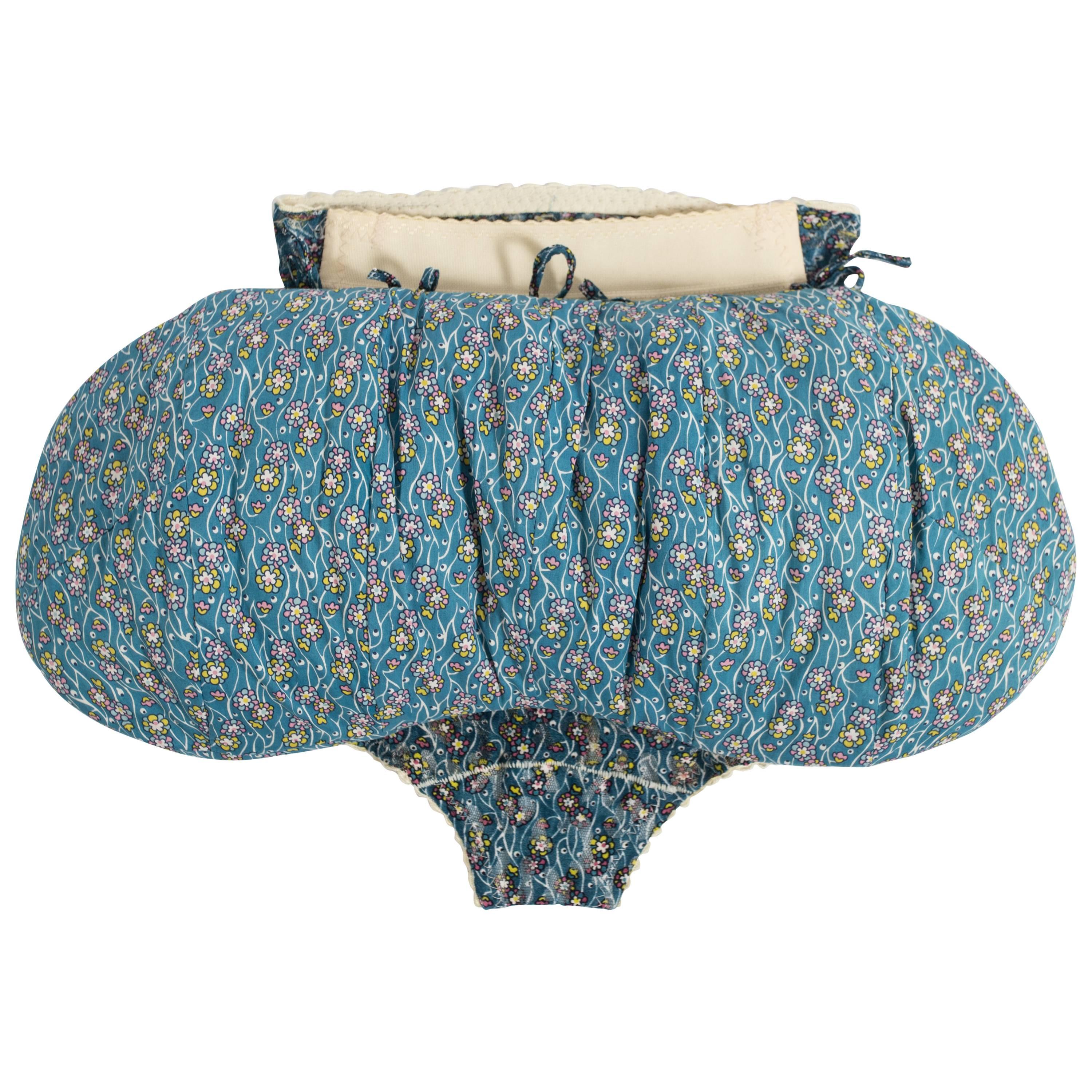 Vivienne Westwood Spring-Summer 1995 cotton bustle and undergarment set