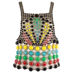 Jeanne Lanvin Spring-Summer 1968 Haute Couture embellished evening vest 3