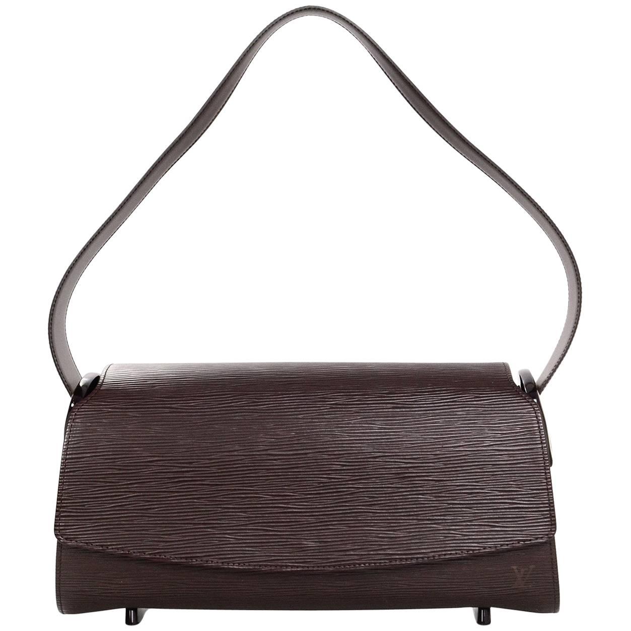 Louis Vuitton Brown Epi Leather Moka Nocturne Shoulder Bag