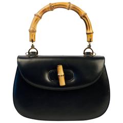 Gucci Hand Bag with Bamboo Handle