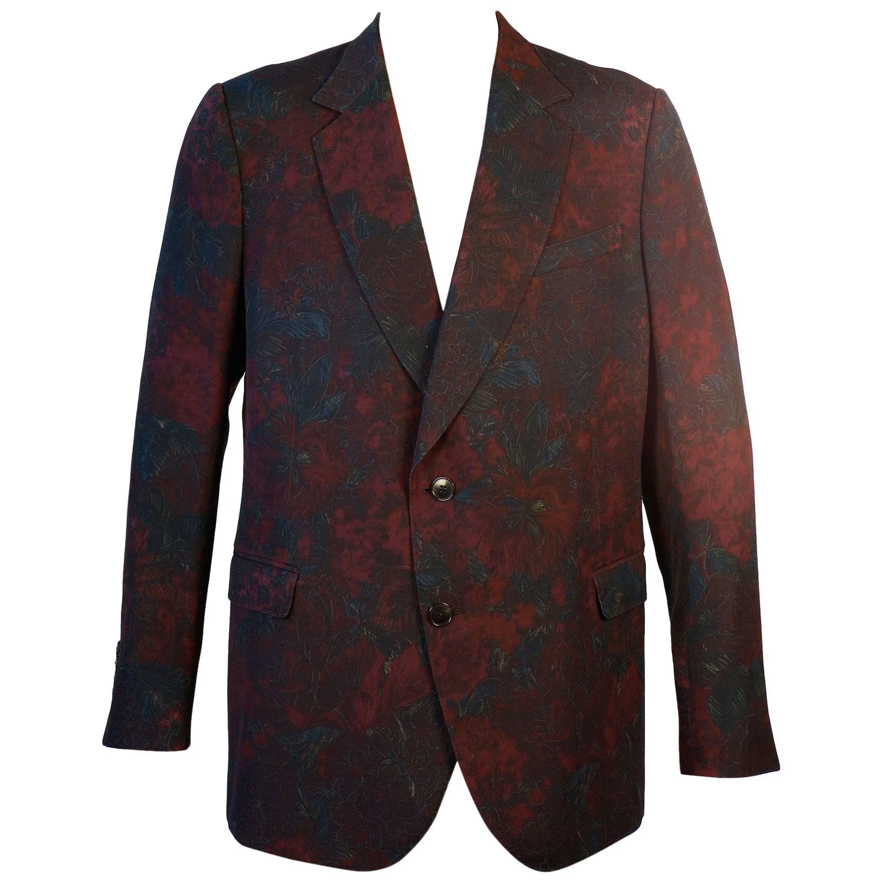 Gucci by Tom Ford Floral Sports Coat 