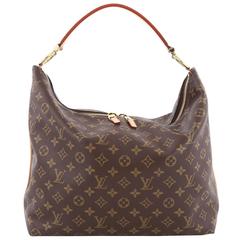  Louis Vuitton Sully Handbag Monogram Canvas MM