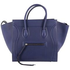 Celine Phantom Handbag Grainy Leather Medium