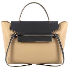 Celine Bicolor Belt Bag Leather Mini