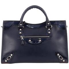 Balenciaga Holiday City Giant Studs Handbag Matte Calfskin Medium 5