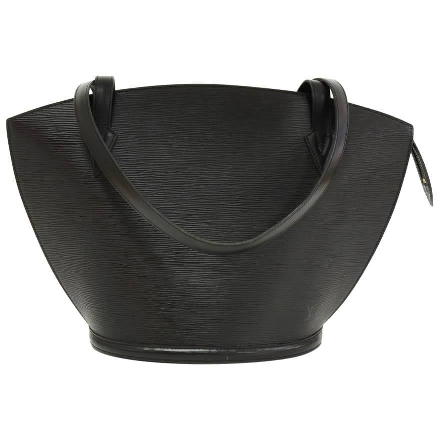 Louis Vuitton Saint Jacques GM Black Epi Leather Shoulder Bag