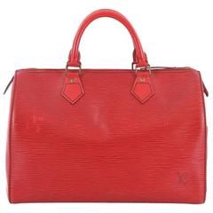  Louis Vuitton Speedy Handbag Epi Leather 30