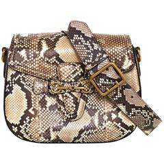 Gucci Python Lady Web Crossbody Bag w/ 2 Straps rt. $3, 400