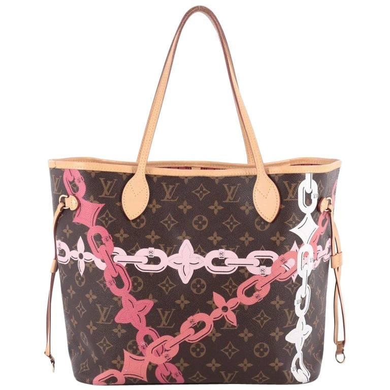 Louis Vuitton Neverfull NM Tote Limited Edition Bay Monogram Canvas MM