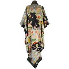 Japanese Furisode Kimono Of Ceremony Circa 1930 10
