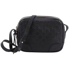 Used Gucci Bree Disco Crossbody Bag Guccissima Leather Mini