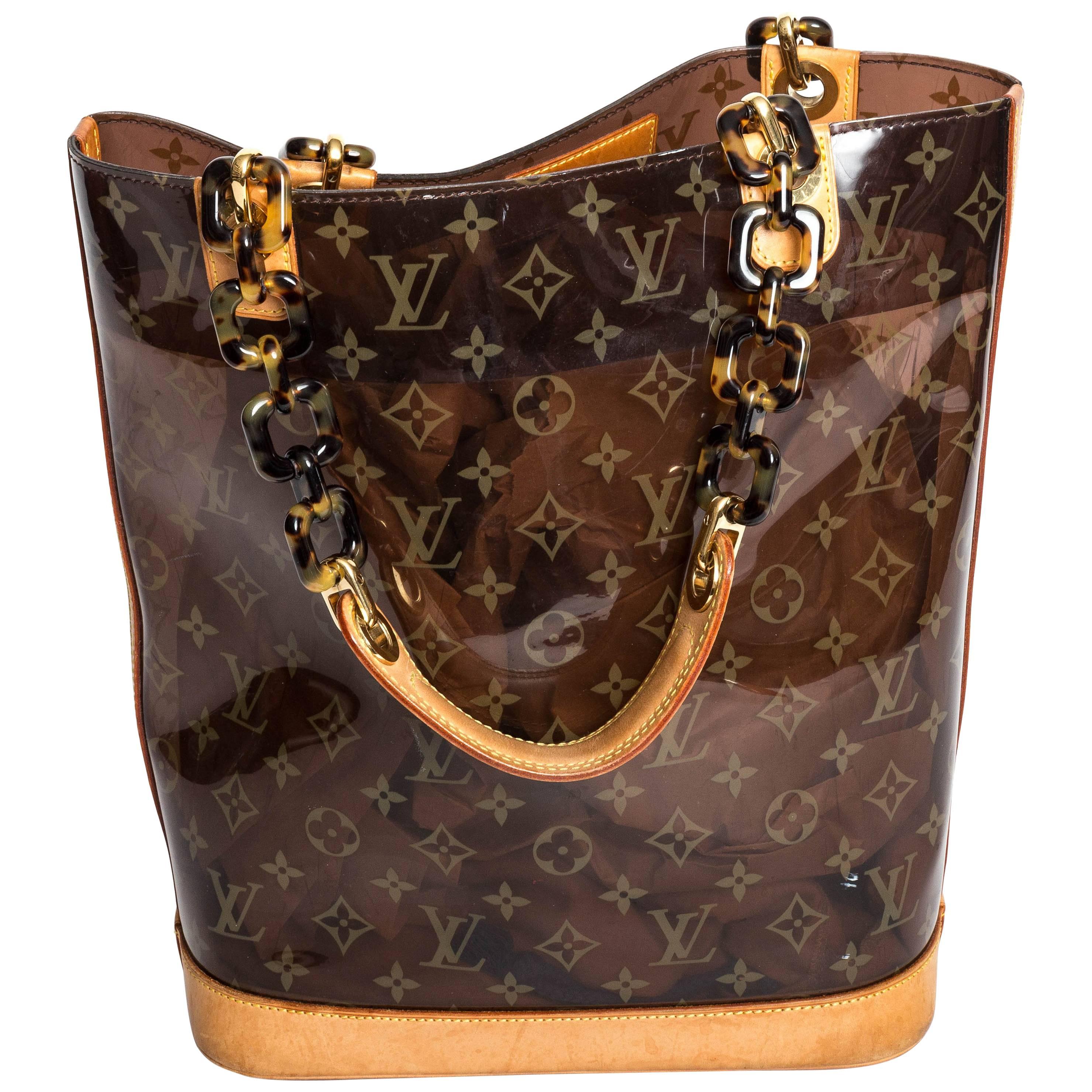 Louis Vuitton Monogram Cabas Ambre Vinyl Tote