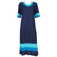 Blue Pierre Cardin Dress 6