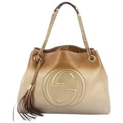 gucci soho shoulder bag with chain Gucci Soho Shoulder Bag Chain Strap Leather Medium