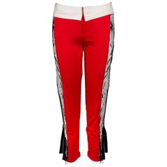 Jean Paul Gaultier Embroidered Matador Capri Pants circa 1990s 2