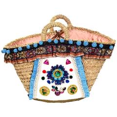Dolce & Gabbana Summer '16 Embellished Runway Tote Bag 8