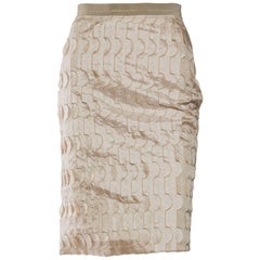 Piazza Sempione Geometric Applique Skirt