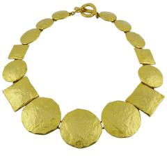 Edouard Rambaud Vintage Gold Toned Necklace 7