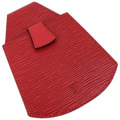 Rare 1992 Louis Vuitton Red Epi leather Sherwood Beltbag