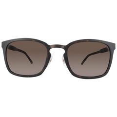 Montblanc MB591SF-97Q-54 Metal Dark Havana - Brown Sunglasses