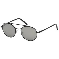Montblanc MB604S-02C-51 Metal Matte Black / Smoke Sunglasses