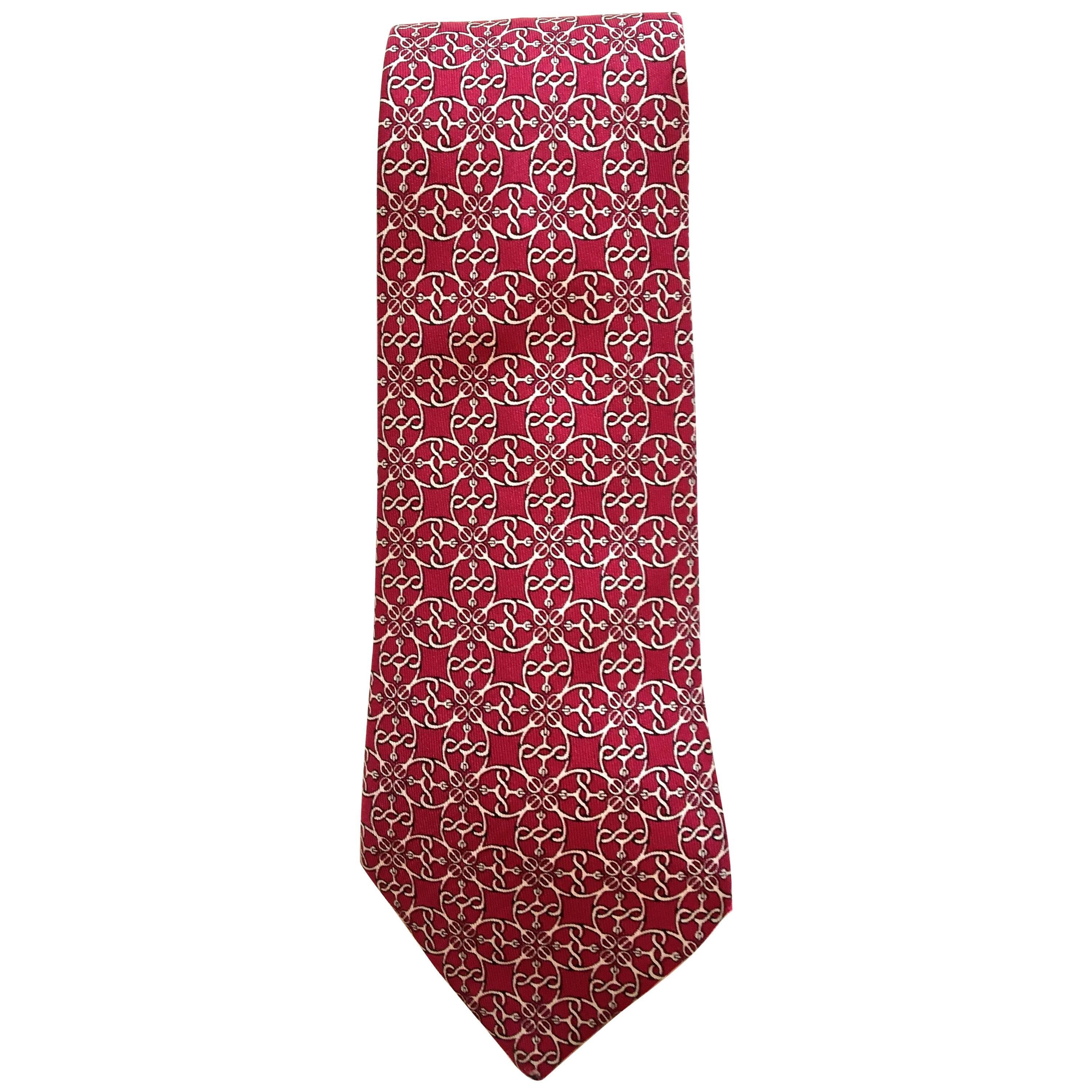 Hermes Tie - 100% Silk