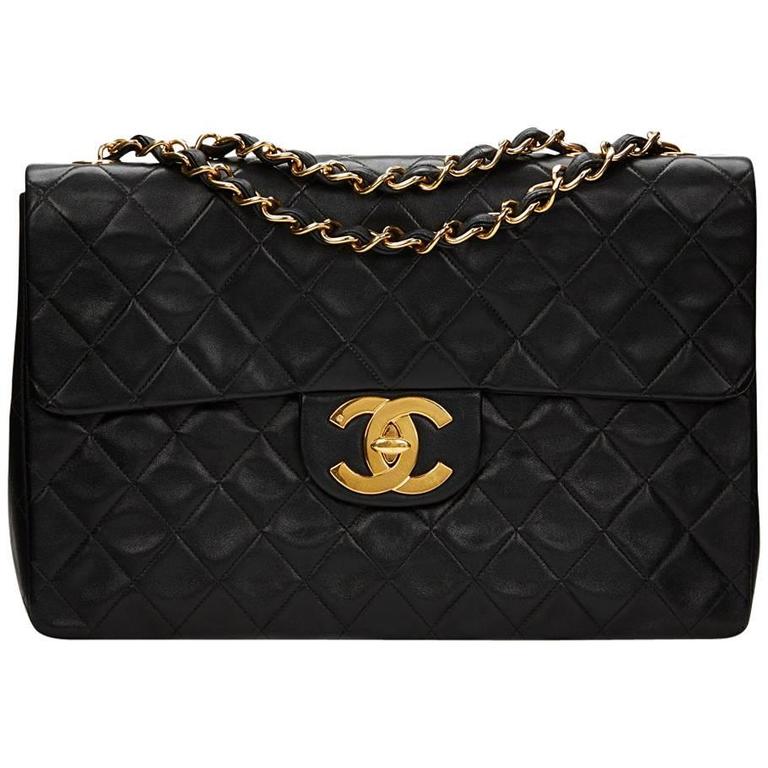 chanel jumbo xl quilted flap bag