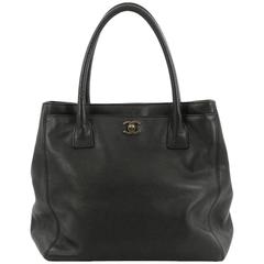 Chanel North South Cerf Executive Tote Leather Large