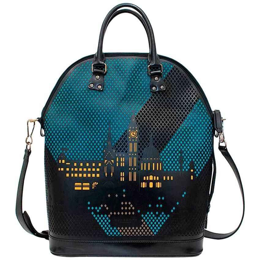 Burberry The Bloomsbury with City Motif For Sale