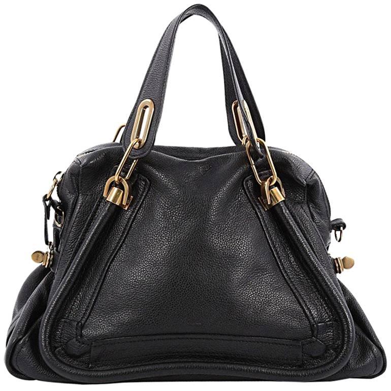 Chloe Paraty Top Handle Bag Leather Medium