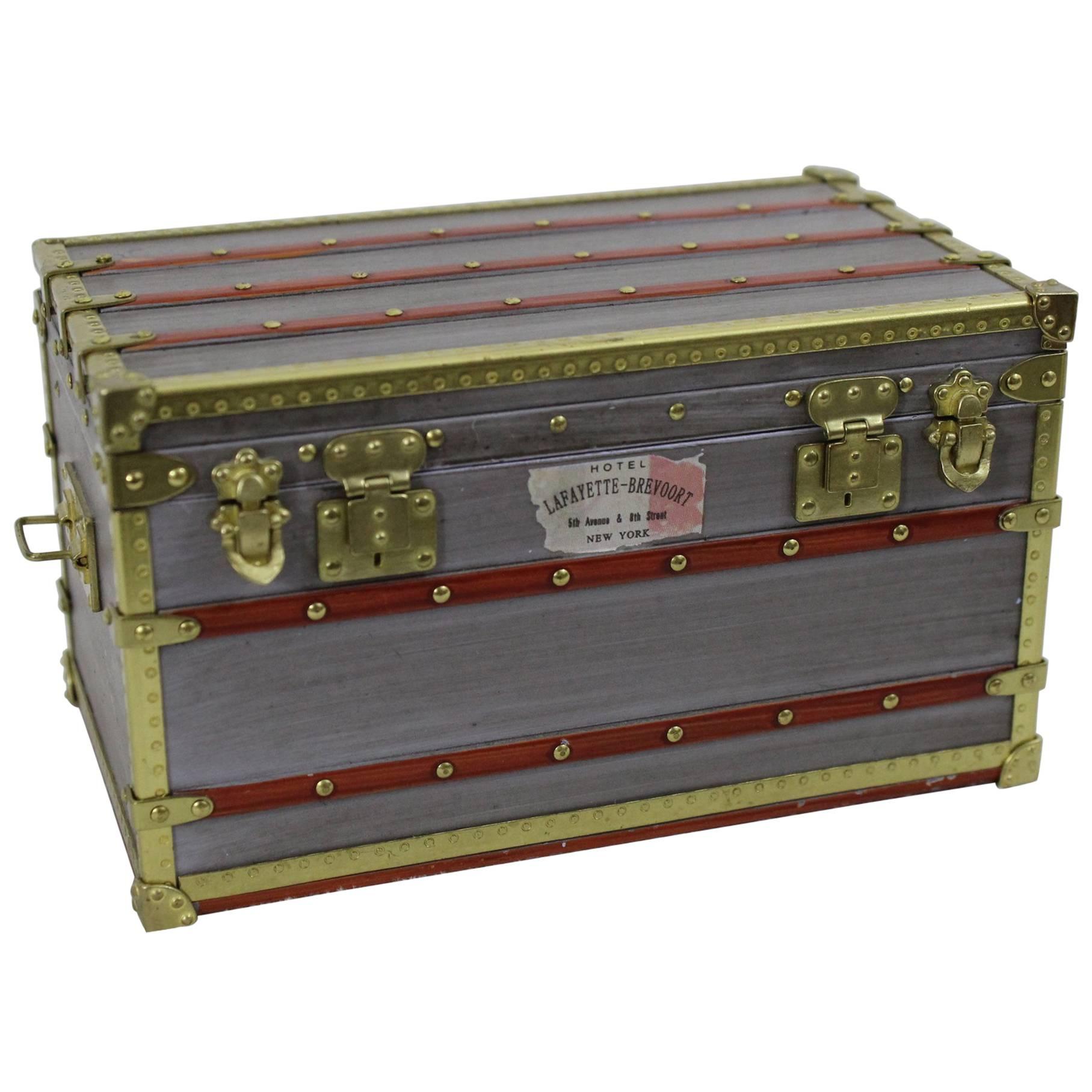 Louis Vuitton Collectible Small Jewlery Mini Trunk