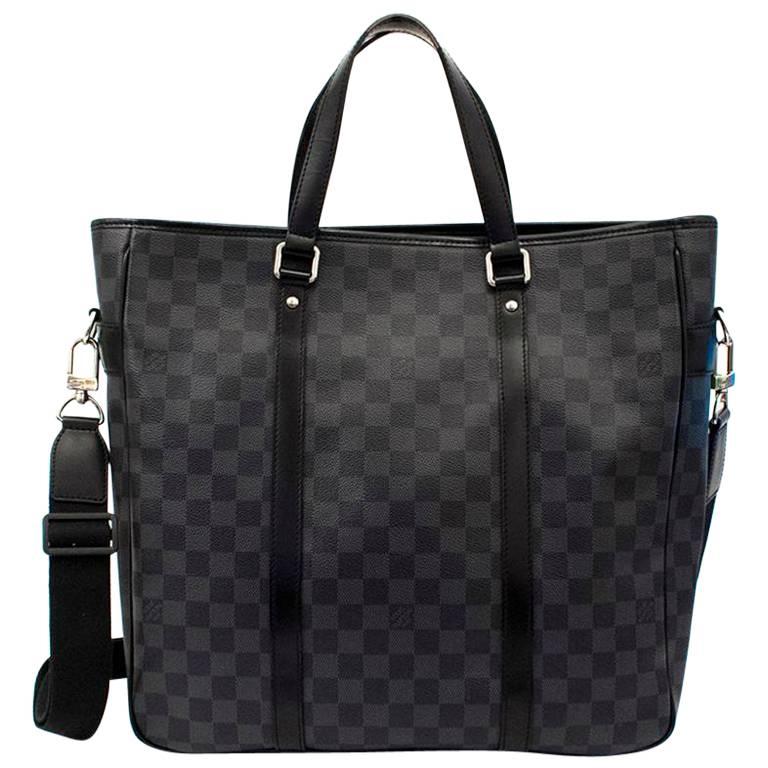 Louis Vuitton Men's Damier Graphite Bag For Sale