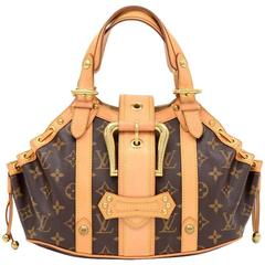 Louis Vuitton Theda PM Monogram Canvas Hand Bag 