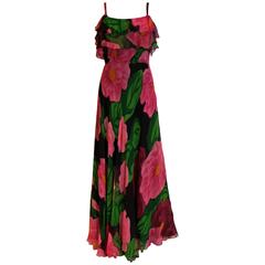 Silk Evening Gown