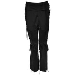 Helmut Lang Navy Avaiator Chaps 2003 6