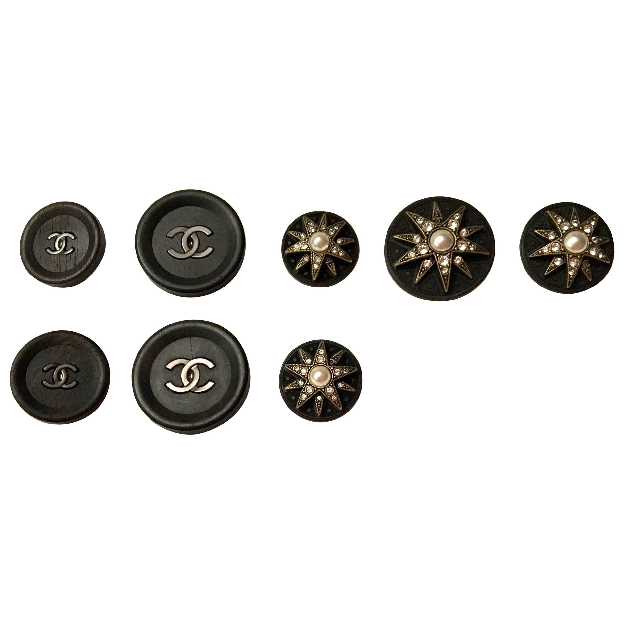  Chanel Button Collection Rare For Sale