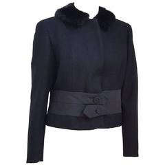 60s Mink Collar Jacket 12
