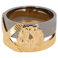 Anthony Vaccarello X Versus Versace lion ring for Women 