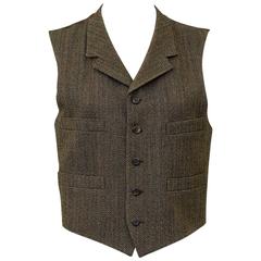 1980's Ralph Lauren Purple Label Vest 3