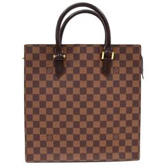 Louis Vuitton Venice Ebene Damier Canvas Tote Hand Bag