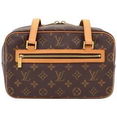 Louis Vuitton Cite MM Monogram Canvas Shoulder Bag 