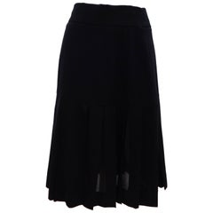Vintage Chanel Boutique Black Skirt