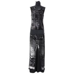 Archive Jean Paul Gaultier Trompe L'eoil Dress 12