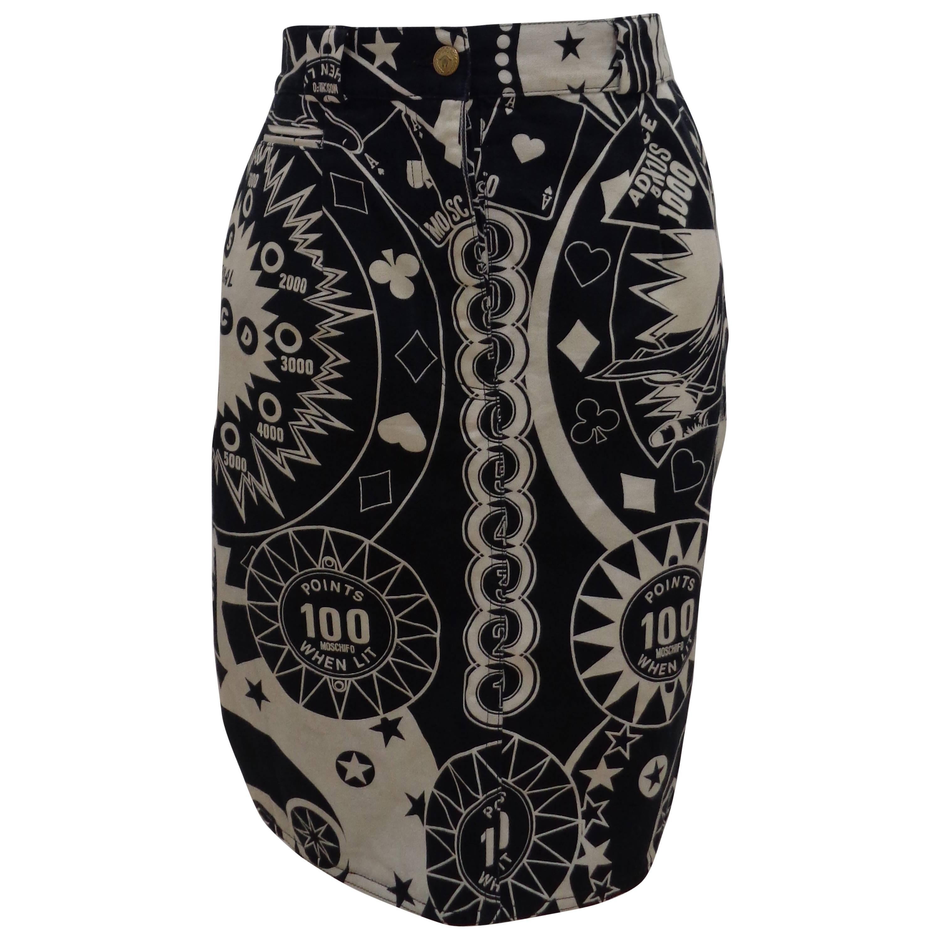 Vintage Moschino Skirts - 92 For Sale at 1stDibs